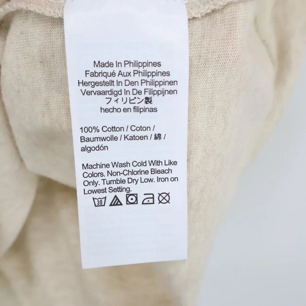 J.Crew Men's Broken-in Short Sleeve Pocket T-Shirt Heather Ecru Size Small NWT